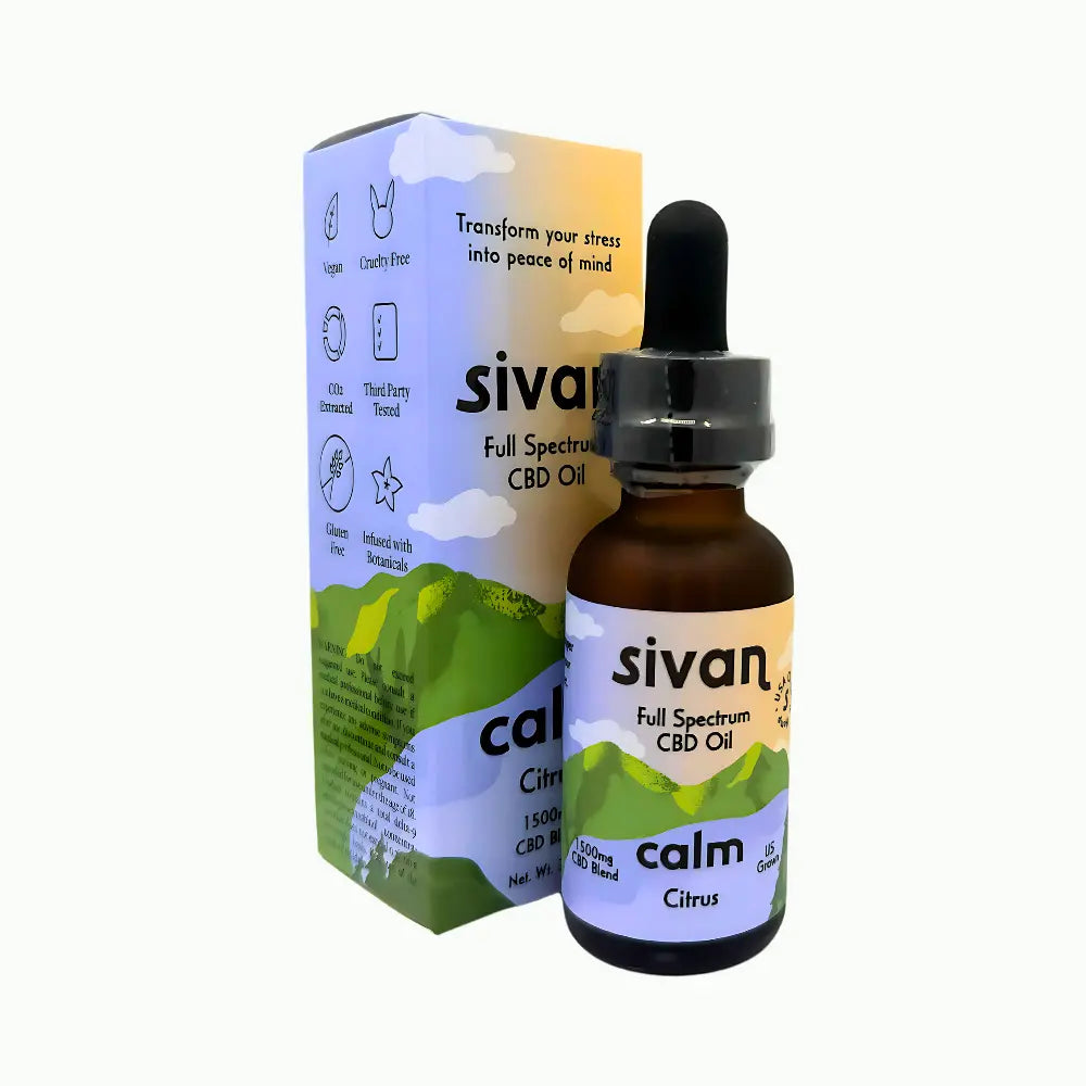 Sivan Remedies, CBD Tincture, premium quality, full-spectrum