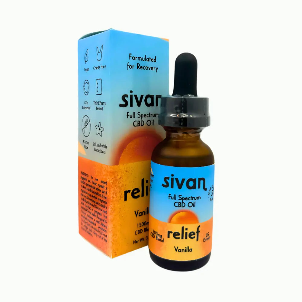 Sivan Remedies, CBD Tincture, premium quality, full-spectrum