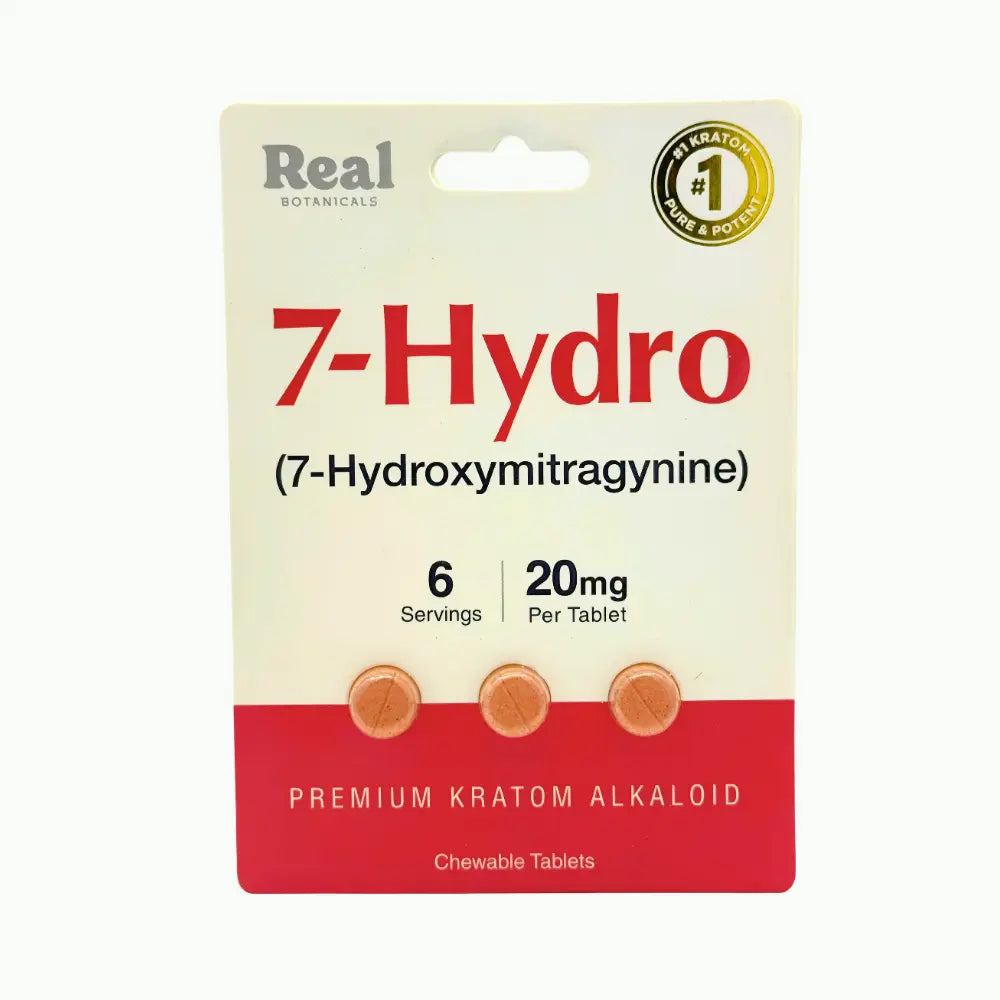 Real Botanicals 7-Hydroxymitragynine Tablets – 20mg