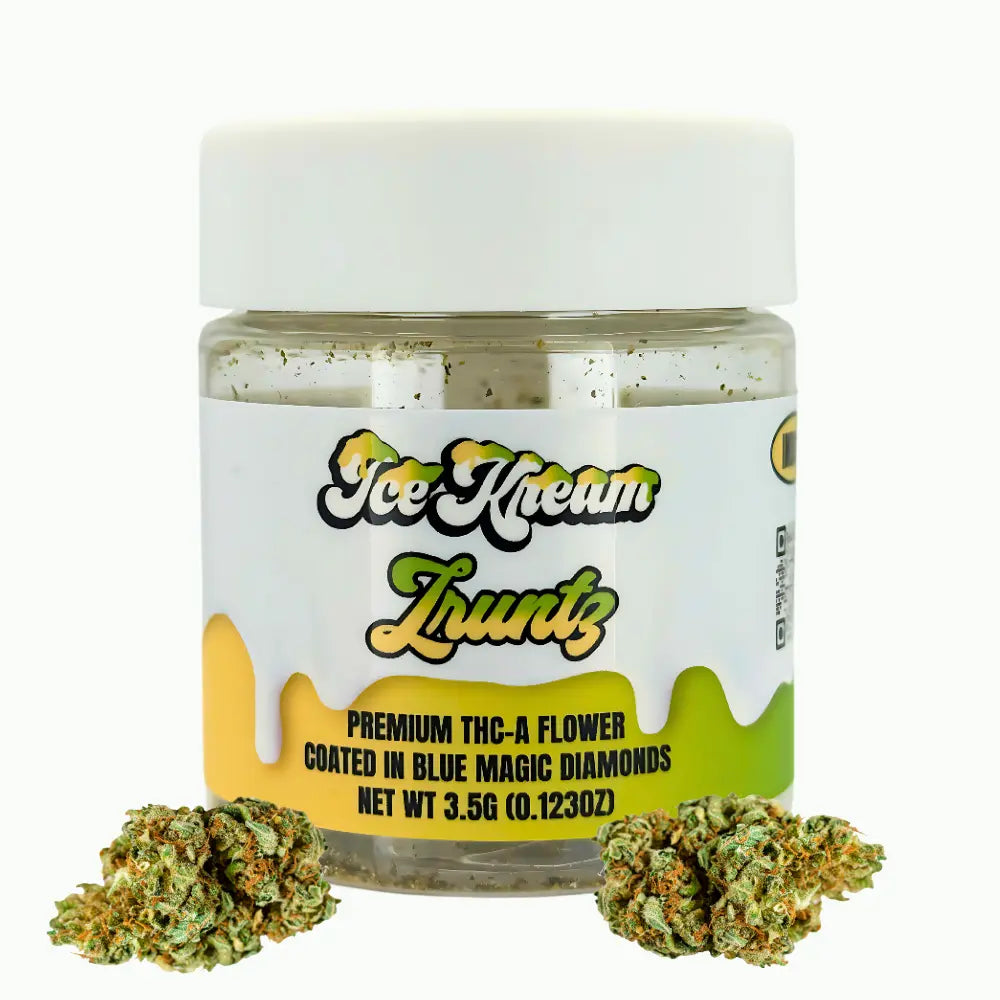 Ice Kream, THCA Flower, premium quality, premium indoor hemp buds, Lemon Cherry Nerds | Sativa