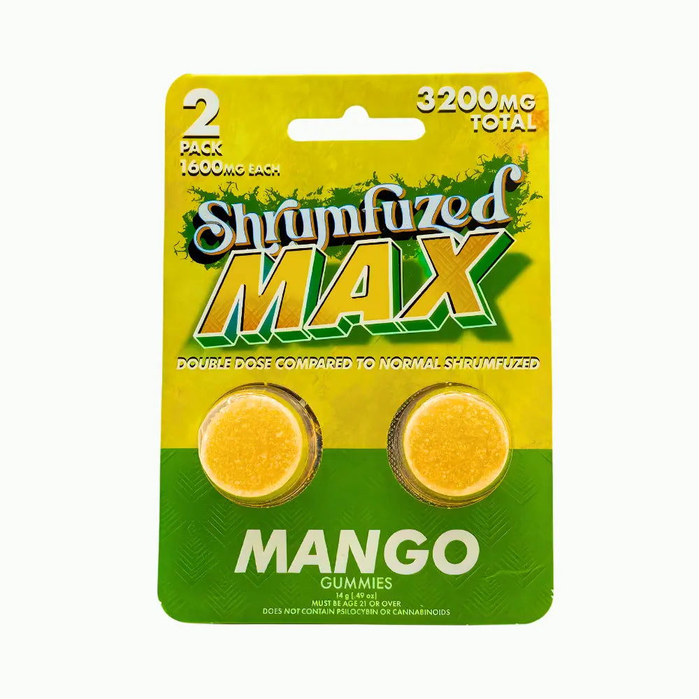 Shrumfuzed MAX Gummies – Double Dose Functional Mushroom Blend