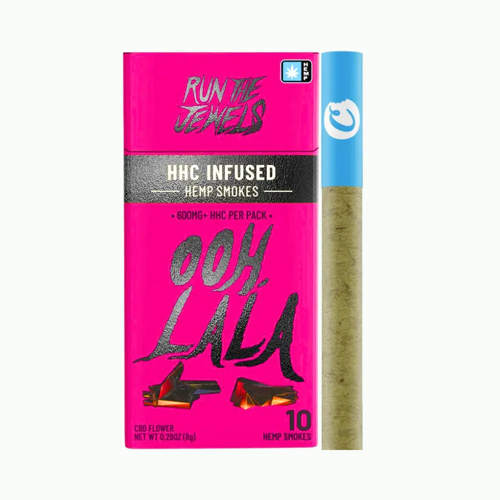 Cookies Ooh La La HHC Hemp Smokes – 10 Premium CBD+CBG Cigarettes