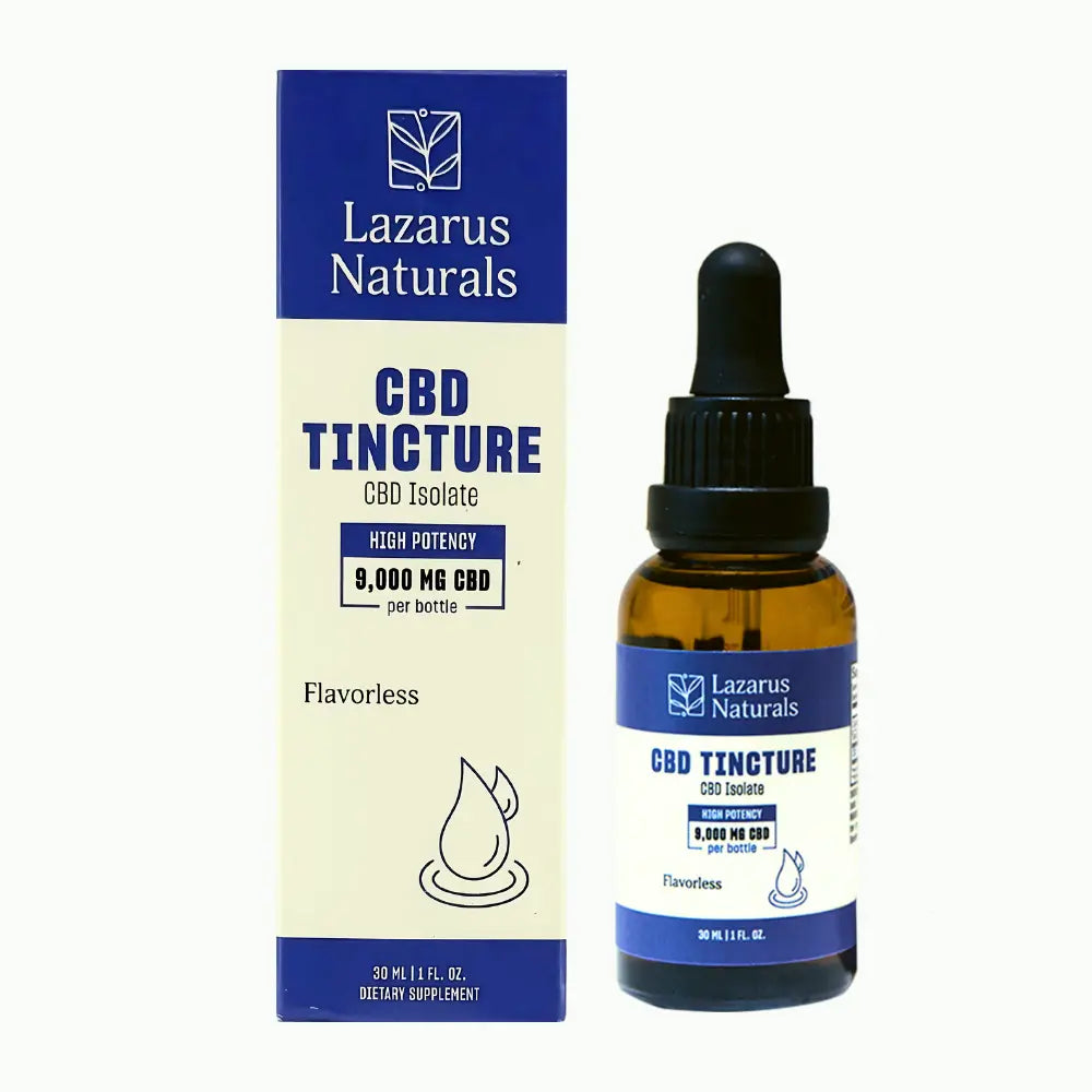 Lazarus Naturals Isolate CBD Oil – 9000mg Extra Strength Tincture