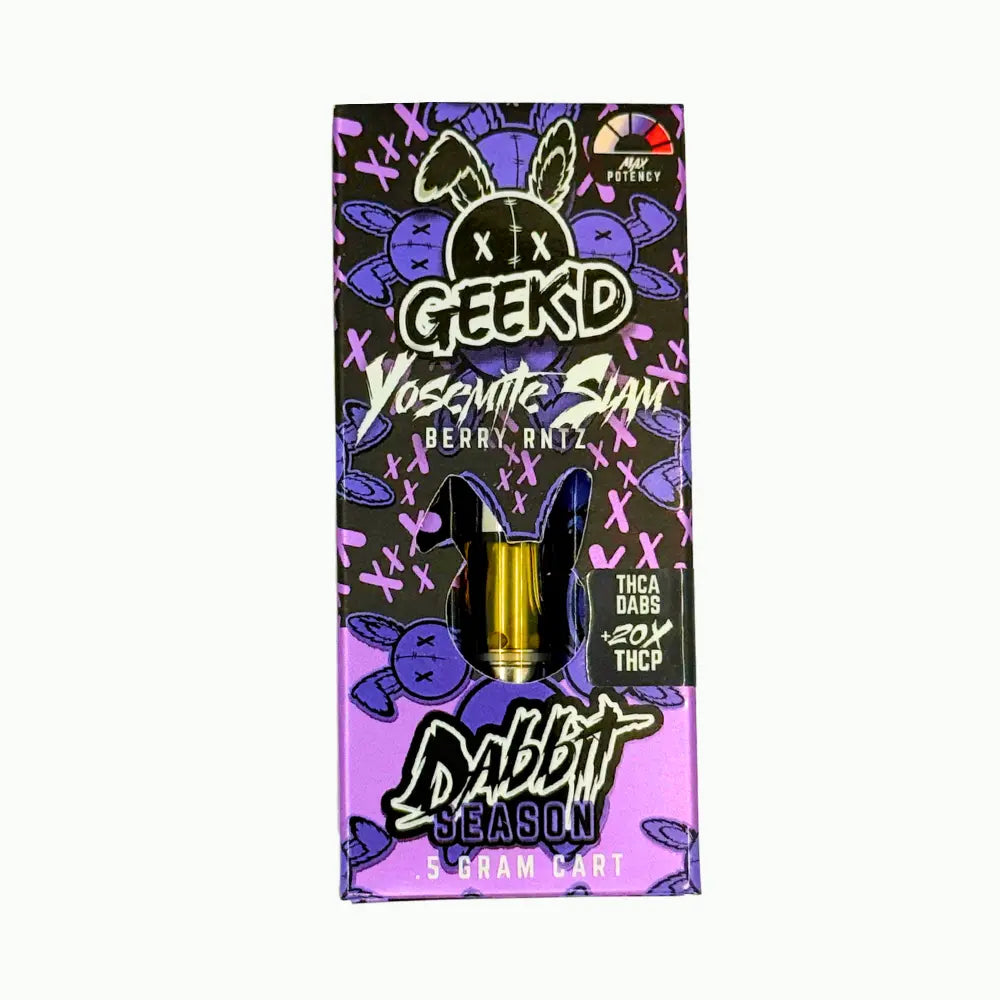 Geek’d Dabbit THC-A + 20x THC-P Cartridge – 0.5g