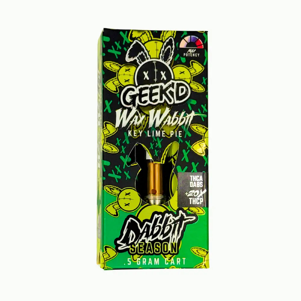 Geek’d Dabbit THC-A + 20x THC-P Cartridge – 0.5g