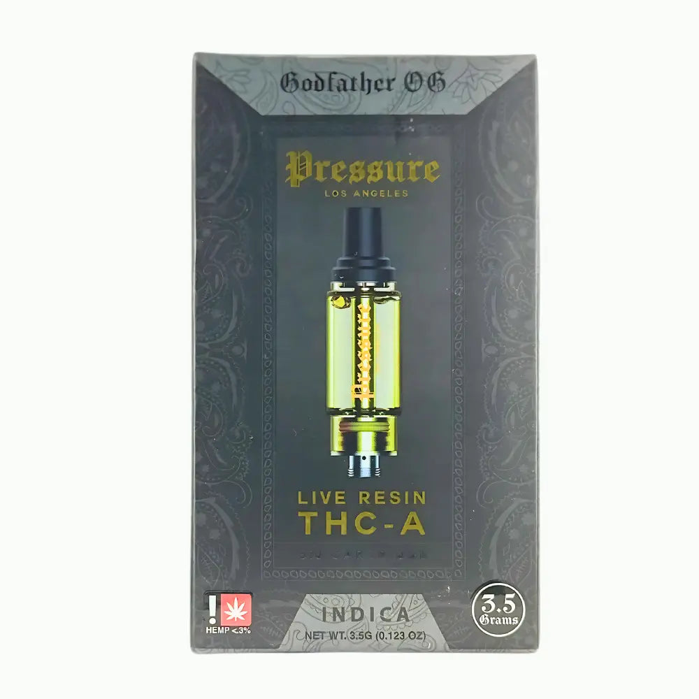 Pressure LA – 3.5G THCA + THC-P Live Resin Cartridge