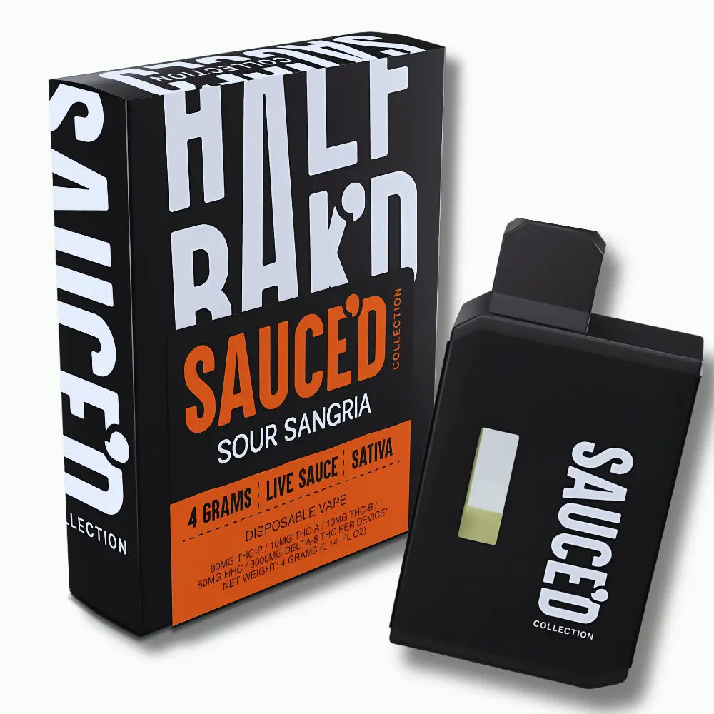 Half Bak’d Sauce’d Collection – 4g Diamond Live Resin Blend