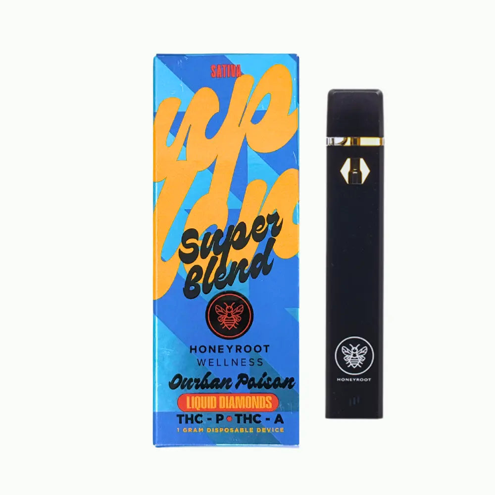 Honeyroot Super Blend Liquid Diamonds Disposable Vape – 1g