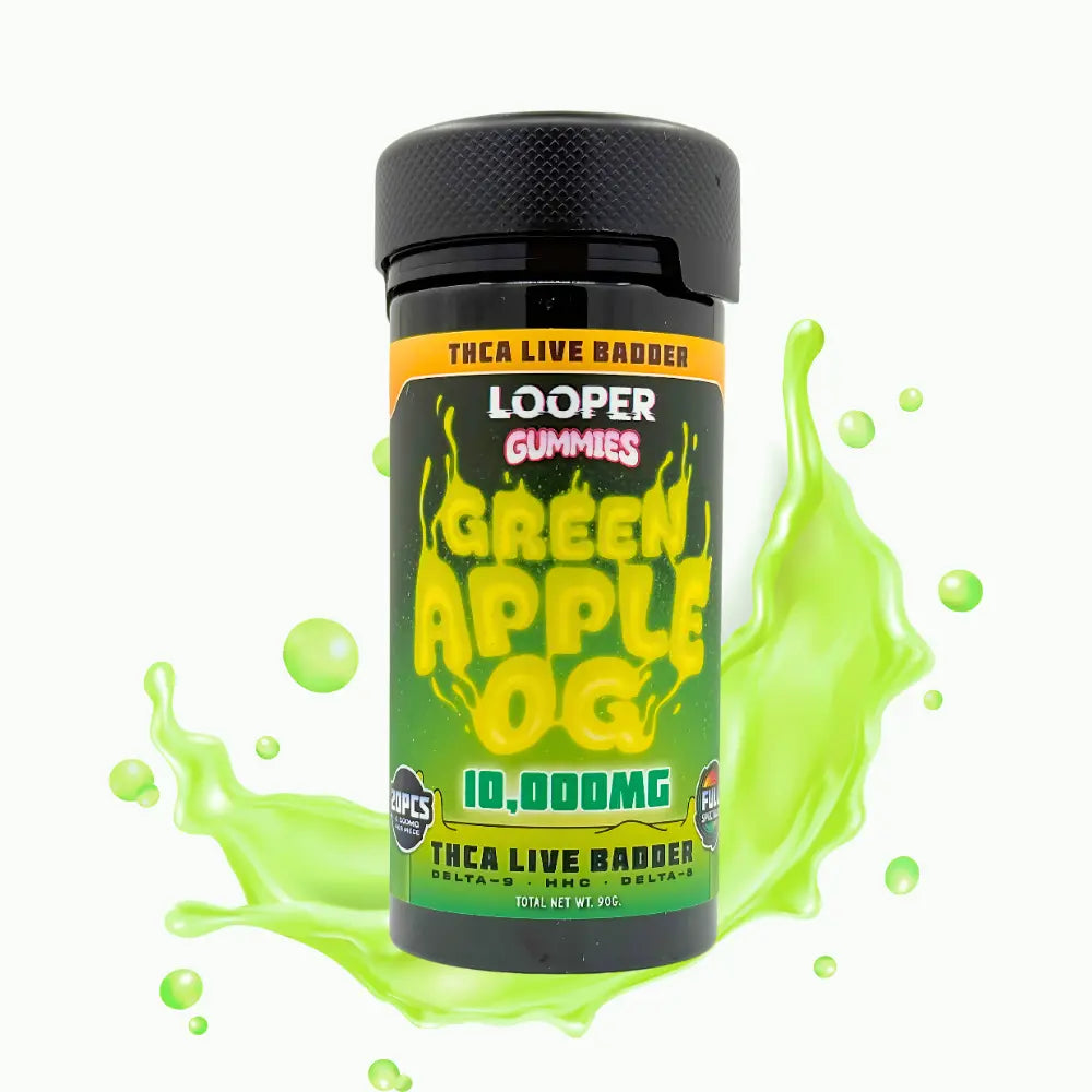 Looper THCA Live Badder Gummies – 10,000mg High-Potency Blend