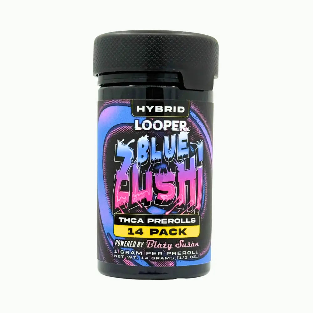 Looper x Blazy Susan THCA Pre-Rolls – 14-Pack of 1g Strain-Specific Joints