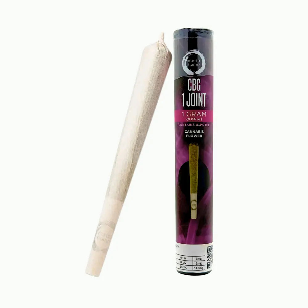Metta Hemp CBG Pre-Roll – 1g (Hybrid)