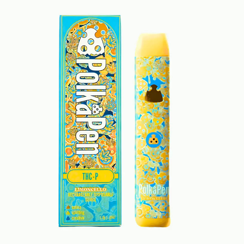 Polka Dot PolkaPen Live Resin Disposable – 2g THC-A + THC-P