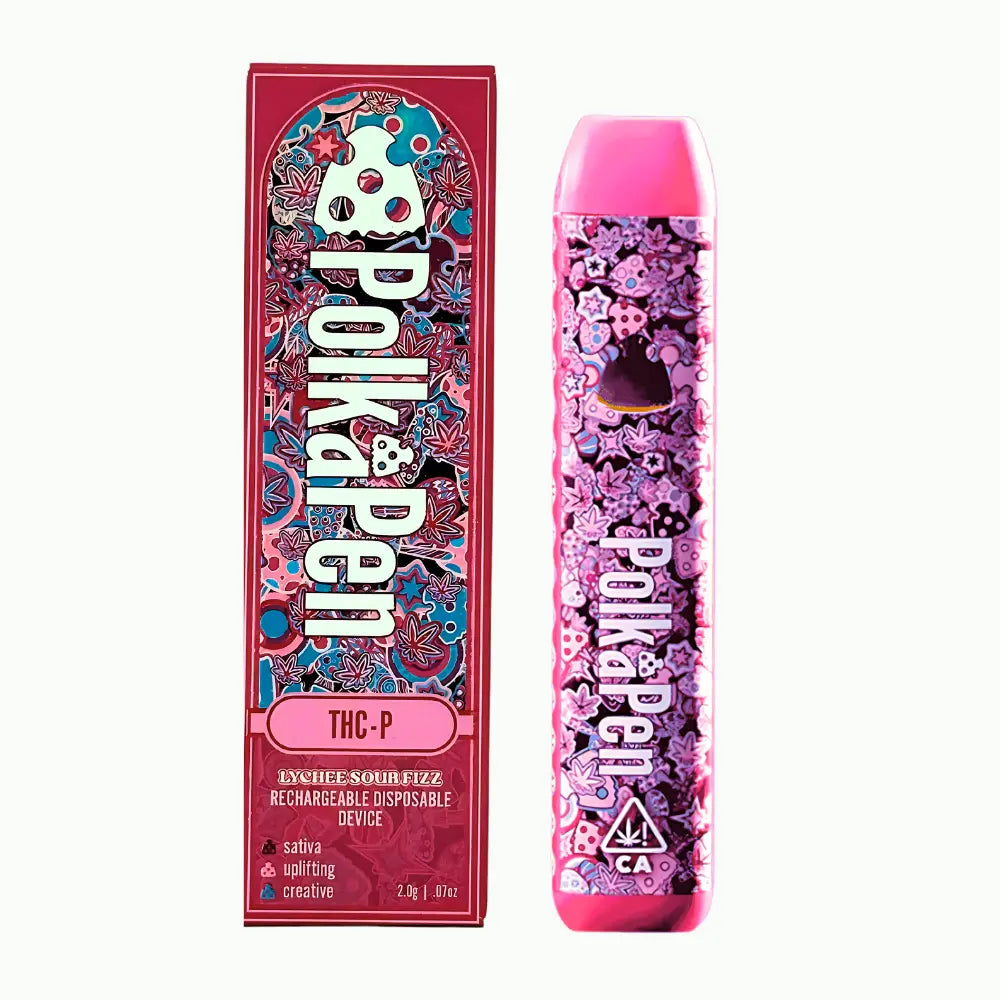 Polka Dot PolkaPen Live Resin Disposable – 2g THC-A + THC-P