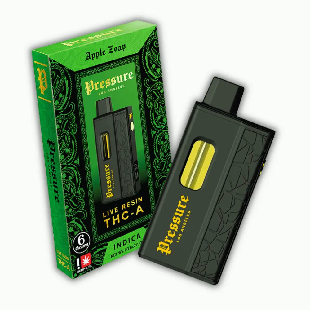 Pressure LA Live Resin THC-A Disposable – 6g