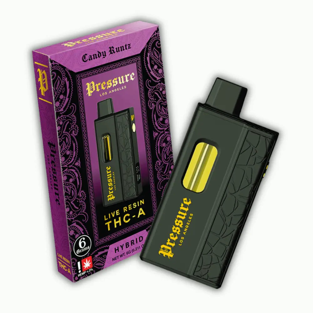 Pressure LA Live Resin THC-A Disposable – 6g