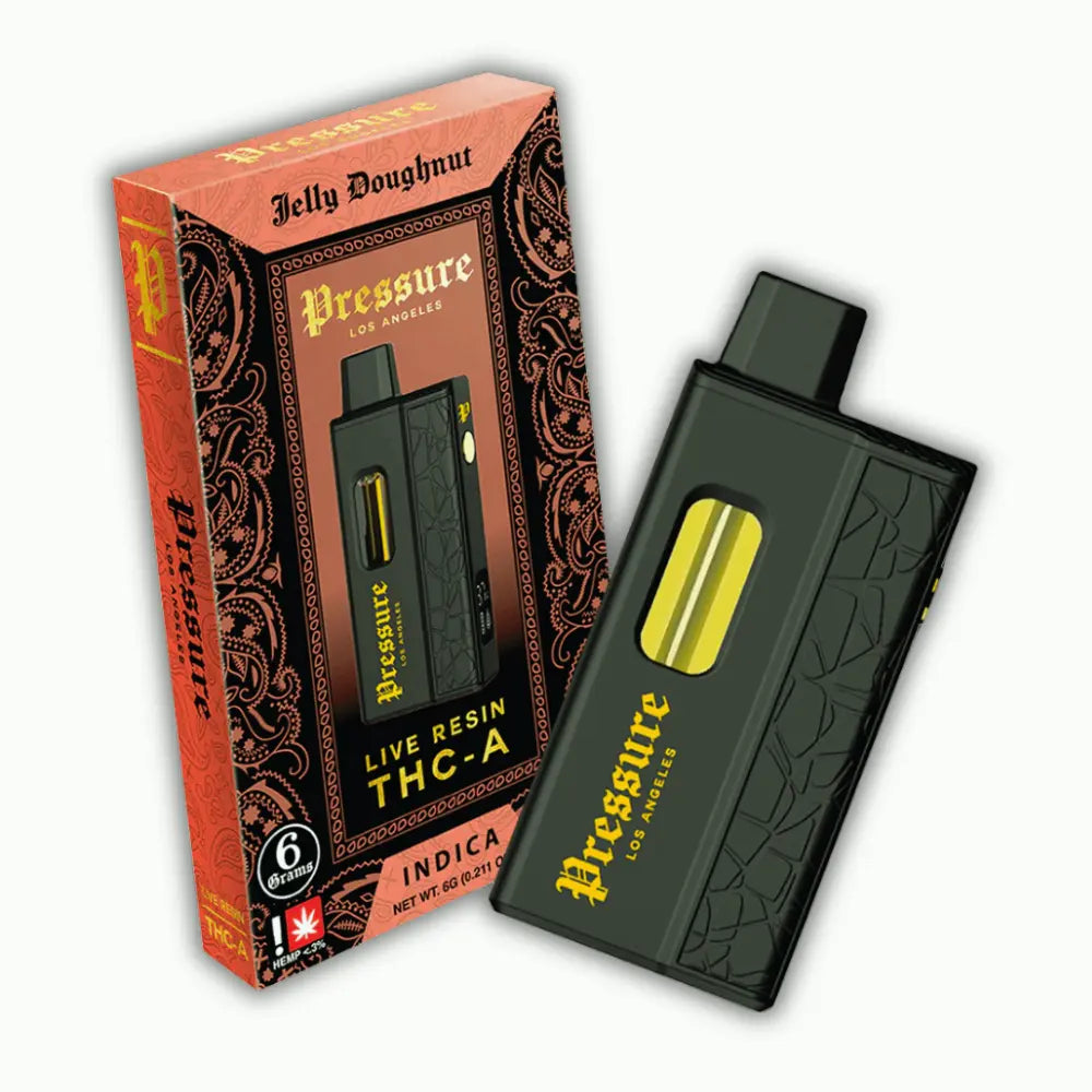 Pressure LA Live Resin THC-A Disposable – 6g