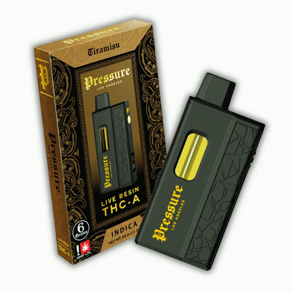 Pressure LA Live Resin THC-A Disposable – 6g