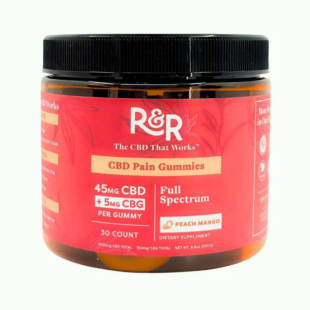 R&R, Gummies, premium quality, THC edible gummies