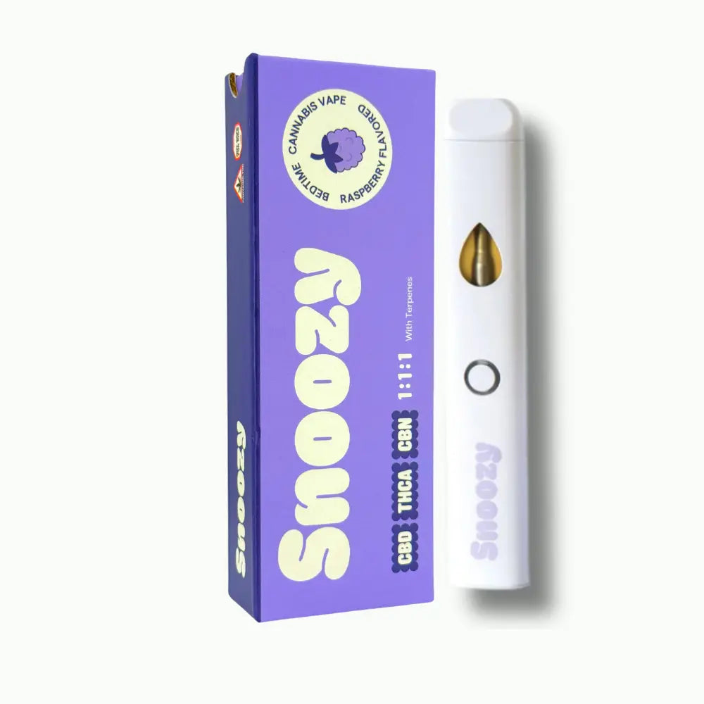 Snoozy Sleep 2g THCA CBD CBN Raspberry Vape