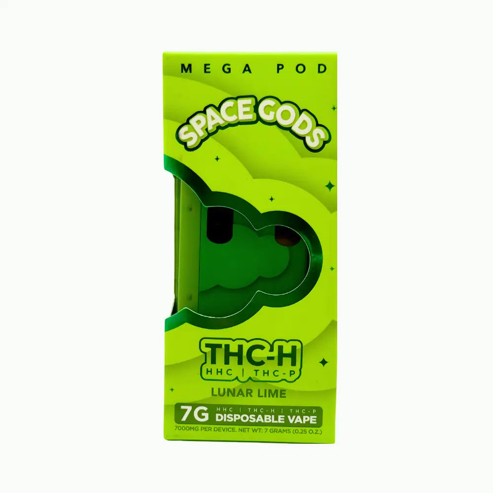 Space Gods Mega Pod – 7g Dual-Chamber THC Disposable