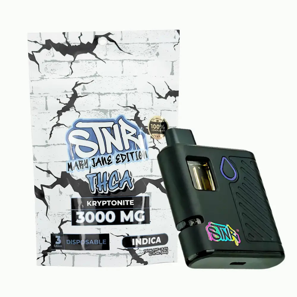 STNR Mary Jane Edition Disposable – 3g THCA, THC-P, Delta-9