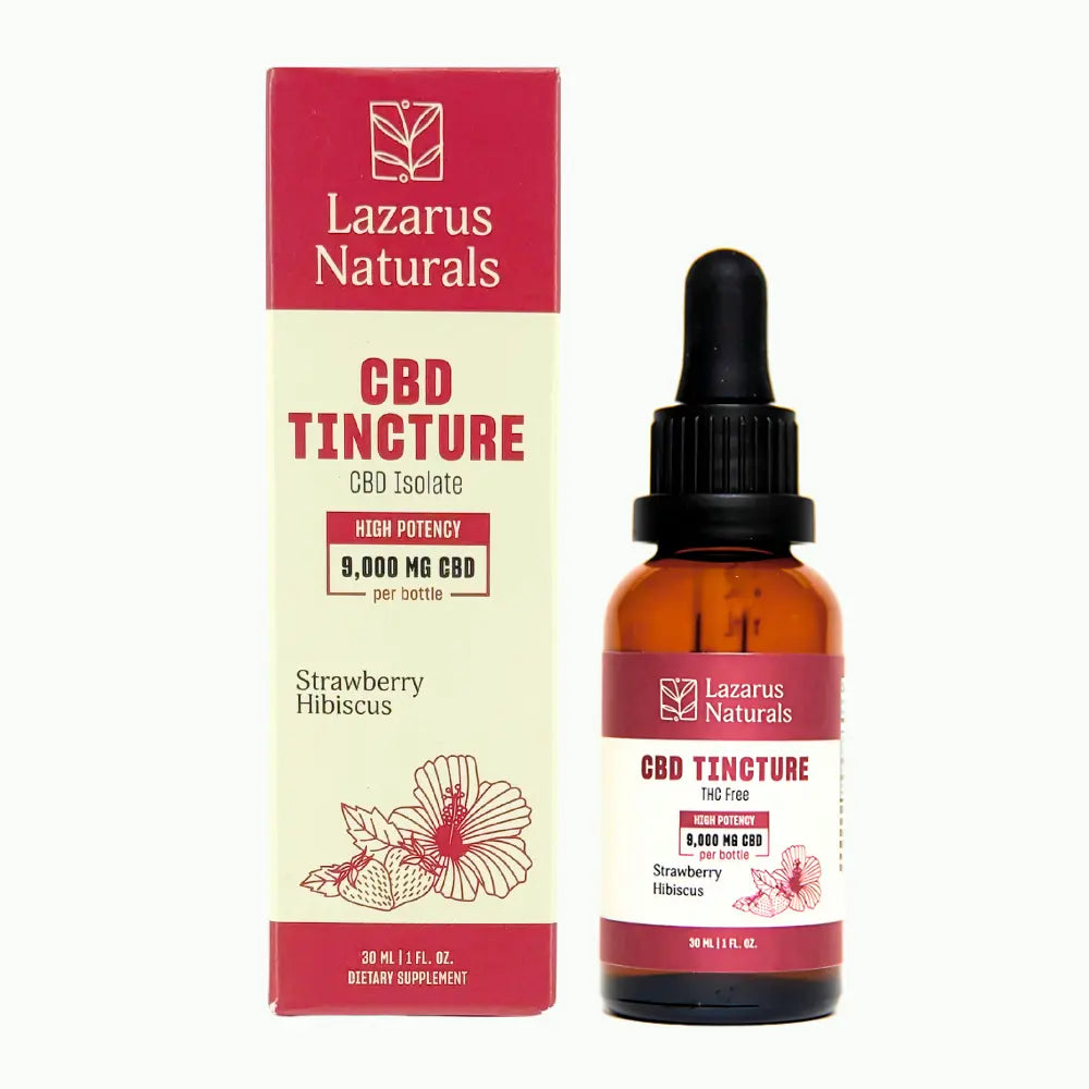 Lazarus Naturals Isolate CBD Oil – 9000mg Extra Strength Tincture