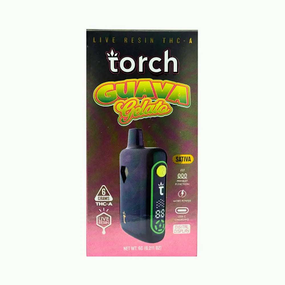 Torch Pulse Live Resin THC-A Disposable – 6g