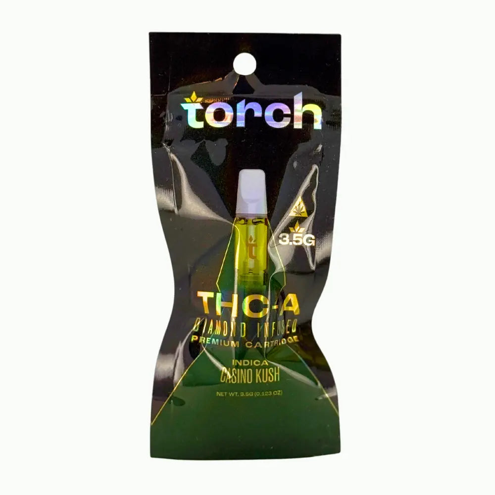 Torch THCA Diamond-Infused Premium Cartridge – 3.5g