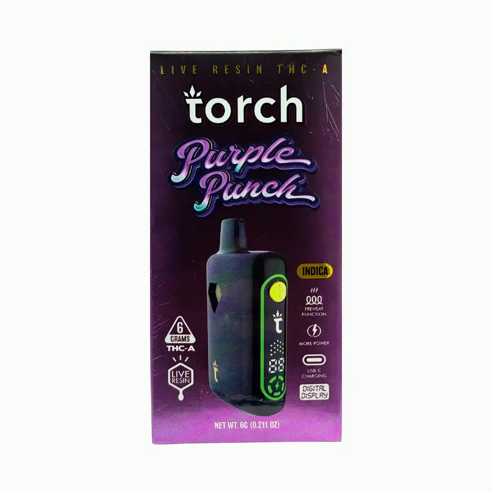 Torch Pulse Live Resin THC-A Disposable – 6g