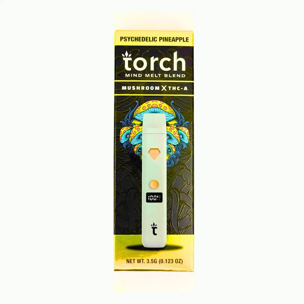 Torch Mind Melt Mushroom X THCA Disposable – 3.5g
