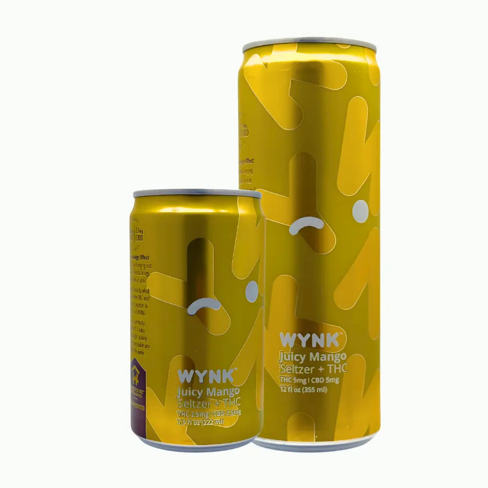 WYNK THC + CBD Seltzer – Fast-Acting, Zero Alcohol Buzz